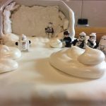 Star Wars taart vaneivrije meringue.